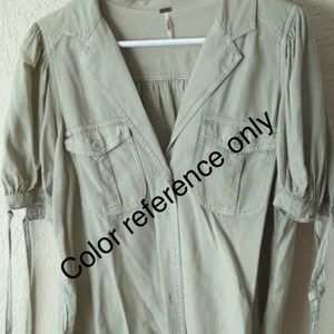 Free People Safari Babe Top